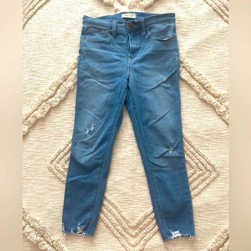 Madewell 10” high-rise jeggings